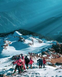 kedarkantha trek Base Camp Summit 